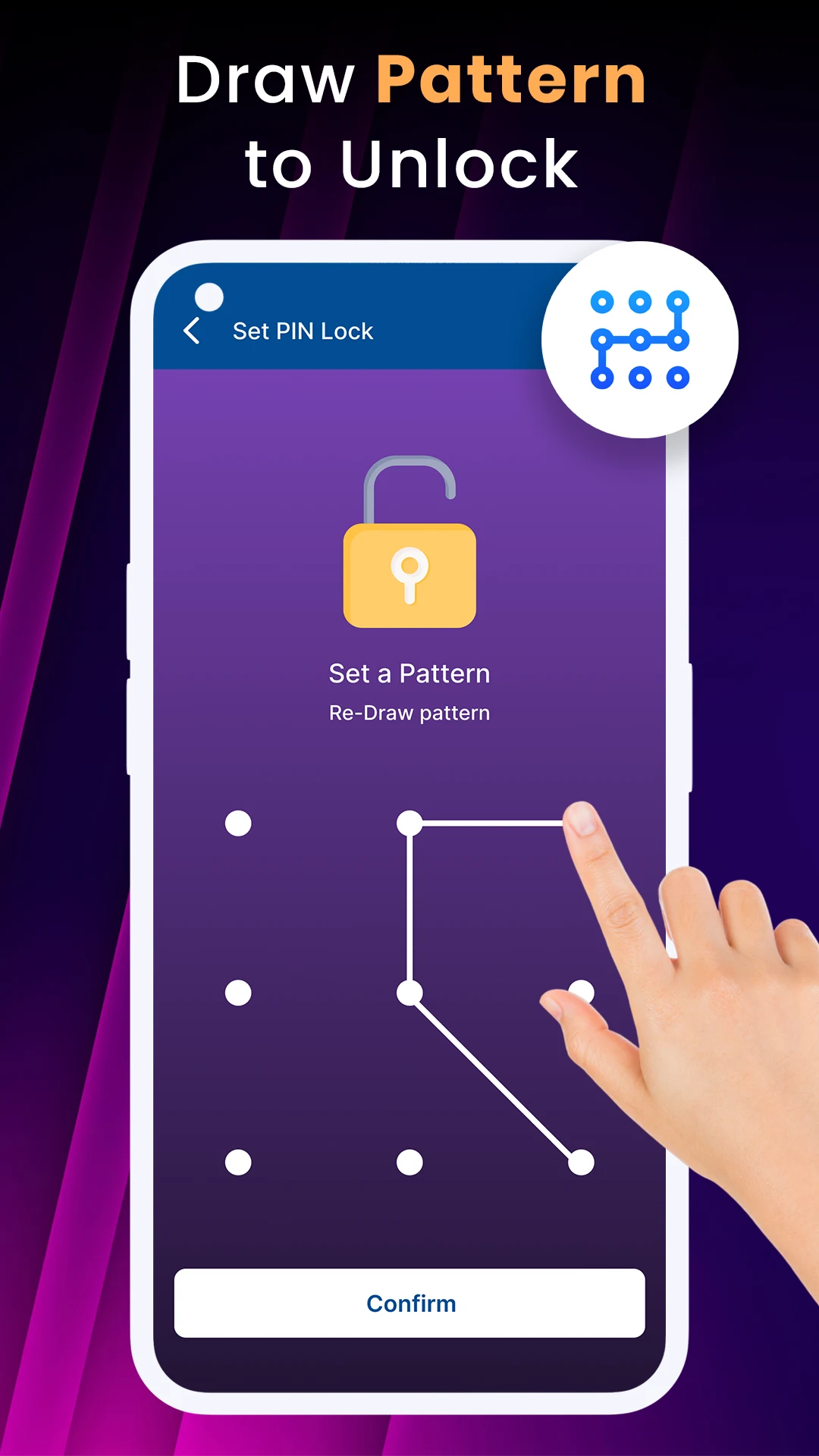 Voice Lock Screen & Phone Lock screenshot